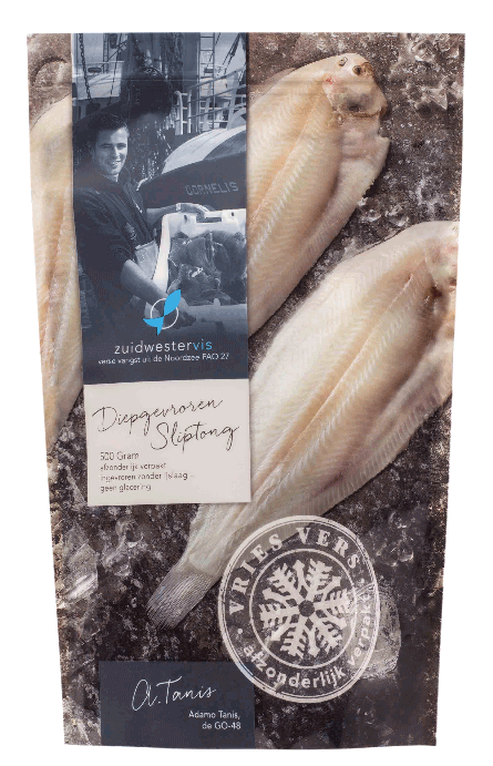 packaging fish frozen